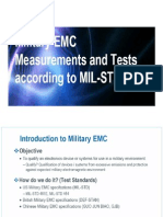 EMC Test Methods and Requirements for Military Electronics