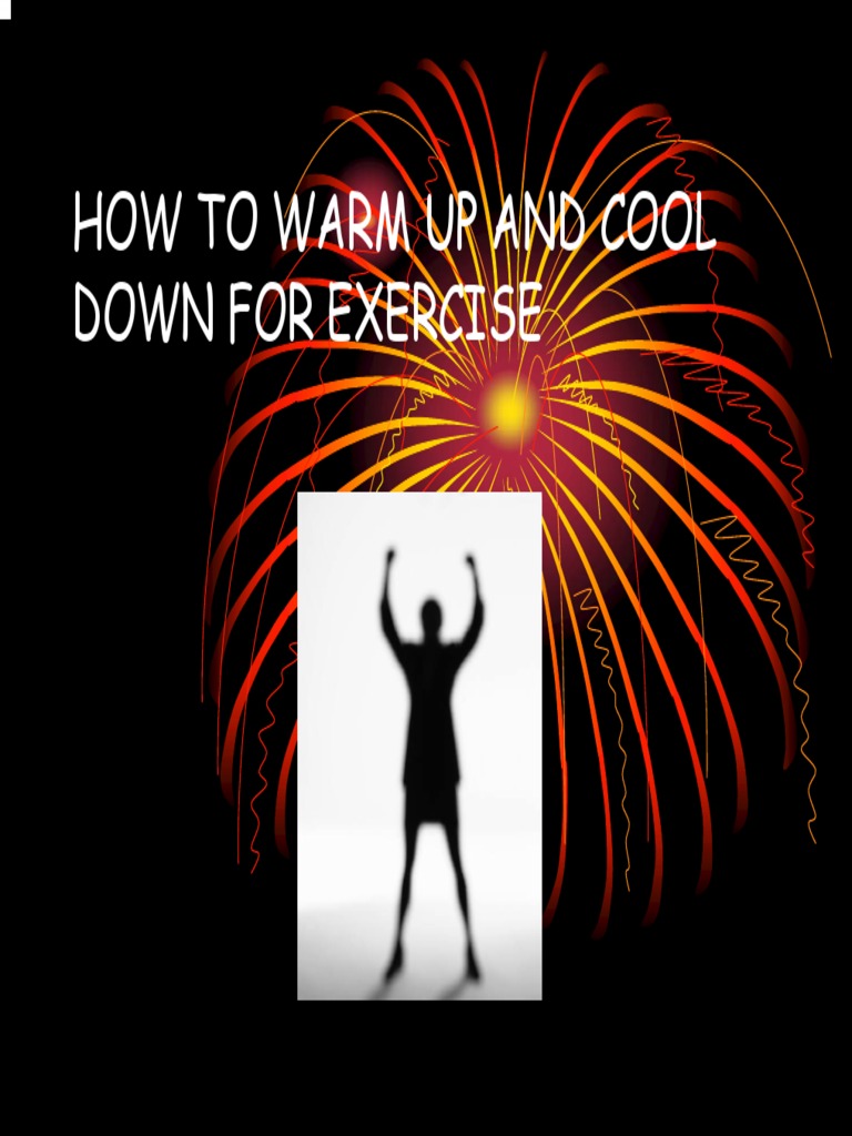 Warm Up and Cool Down 02 PDF Physical Exercise Muscle