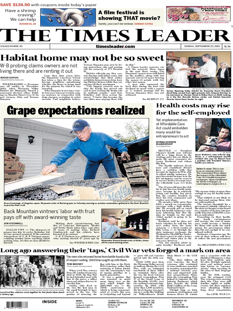 Times Leader 09-22-2013 PDF
