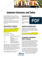 Ammonia Emissions and Safety