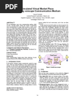 Simulated Virtual Market Place by Using Voiscape Communication Medium