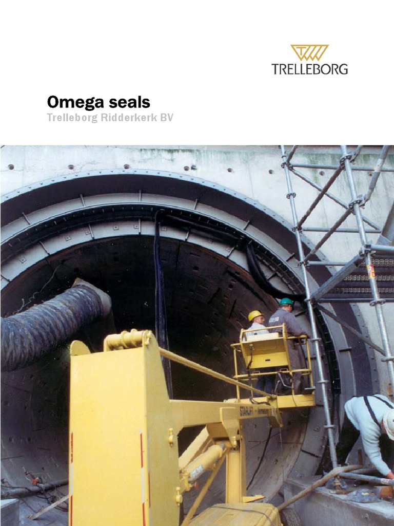 Omega Seals: Trelleborg Ridderkerk BV | PDF | Tunnel | Screw