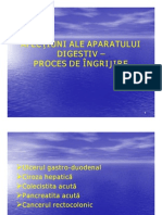 Afectiuni Ale Aparatului Digestiv - Preces de Ingrijire