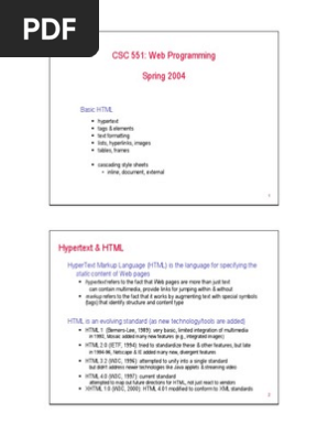HTML