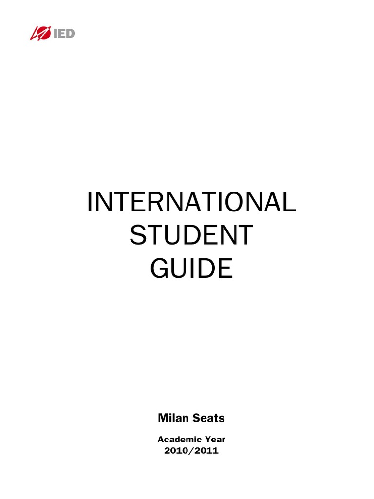 International Student Guide | PDF | Travel Visa | Passport