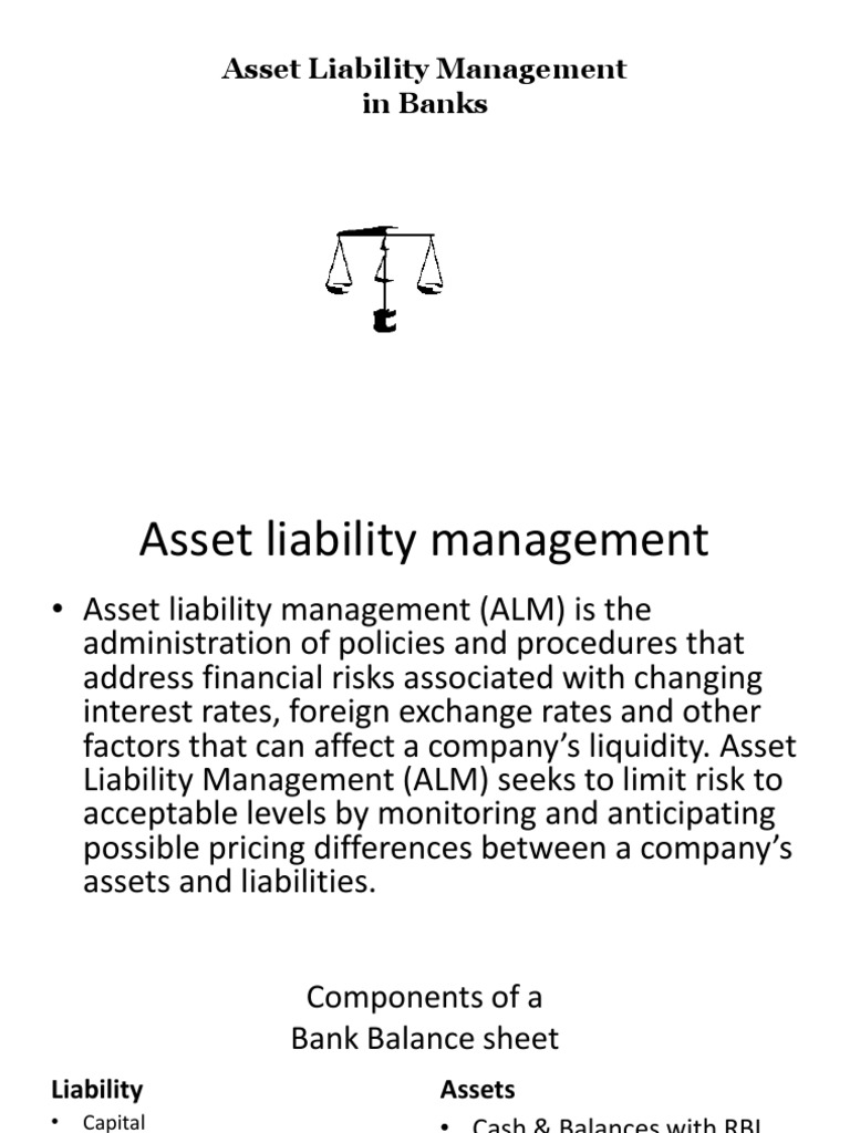 Asset Liability Management in Banks | PDF | Asset Liability Management ...