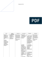 Nursing Care Plan - Docx For CVD (Midterm Case Study)