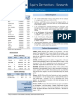 Equity Derivatives - Research: India