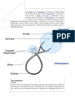 Medical Auscultation Heart Sounds Intestines Arteries Veins Sphygmomanometer Blood Pressure