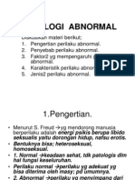 Psikologi Abnormal 1