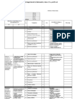 Proiectarea de Lunga Durata La Informatica Xreal