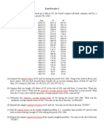 Excel Practice 1