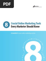 8 Crucial Marketing Tools