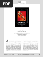 Miguel P. CALDAS - Demissão