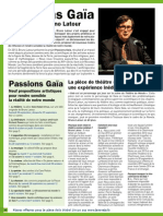 Programme Passions Gaia Toulouse