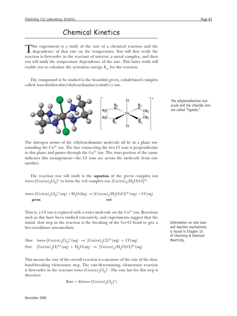 Kinetics | PDF | Science & Mathematics