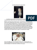 Cum Trebuie Primit Papa Într-Un Popor Ortodox