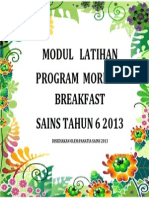 Cover Program Morning Breakfast