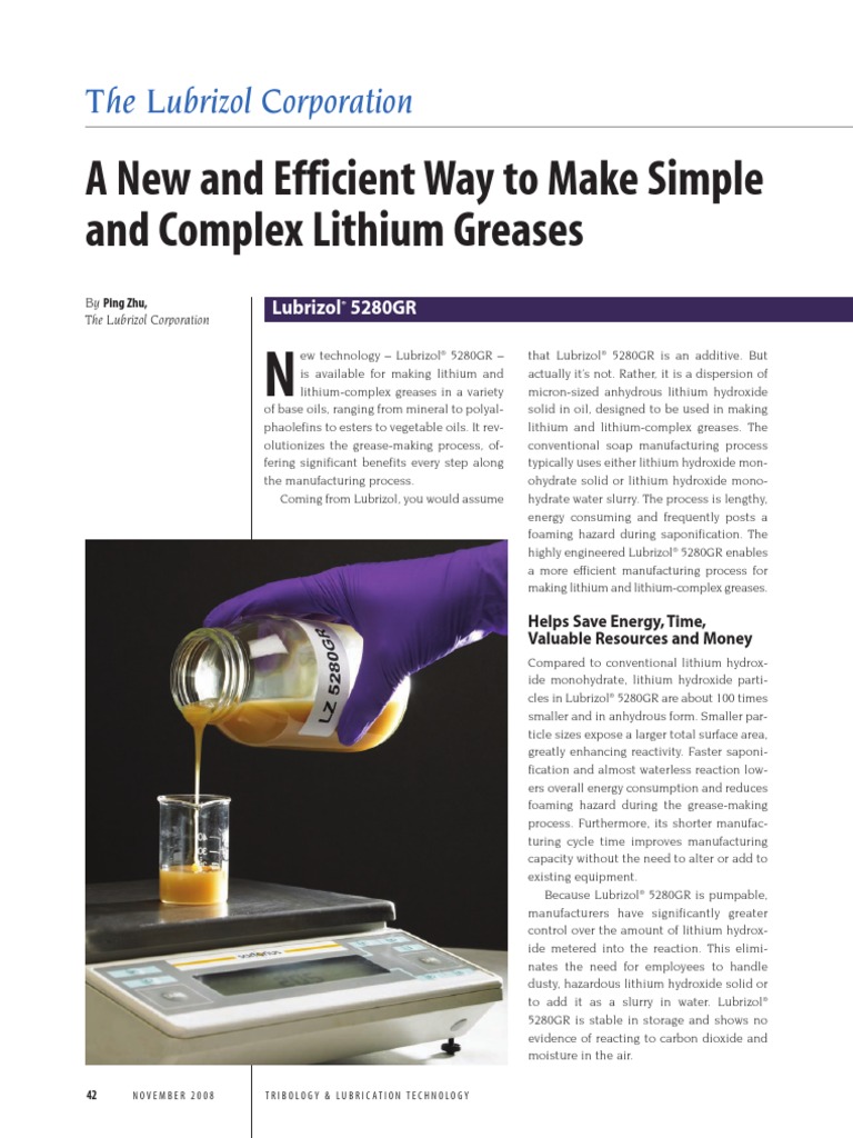 Lubrizol_5280 Lithium Soap