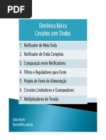 Retificadores Meia Onda