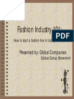 How to Start a Fashion Line in Todays Market