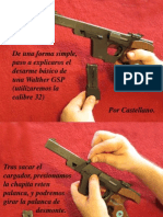 Walther GSP Desarme Paso a Paso (Incluye Fotos)