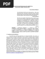 INTERDIÇÃO DA RETROGRADAÇÃO AMBIENTAL