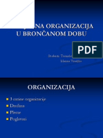 SOCIJALNA ORGANIZACIJA U BRONČANOM DOBU