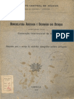 Nomenclatura Abreviada Das Doen+ºas 1909