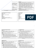 Drug Cards Musculoskeletal