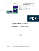 Apostila de Quimica Analitica Quantitativa - Ricardo Bastos