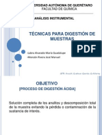 Técnica de Digestión