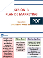 SESIÓN  3 - PLAN DE MARKETING