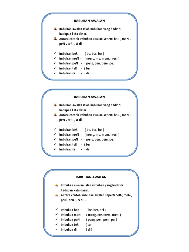 Imbuhan Awalan Me Dan Imbuhan Mem Classificacao De Grupo