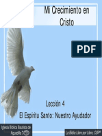 Leccion 4 El Espiritu Santo Nuestro Ayudador