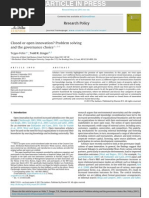 Download Open or Closed Innovation Problem Solving and Governance Choice by Teppo Felin SN170107727 doc pdf