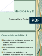 Informe de 8vos A y B