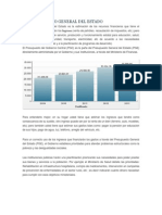 El Presupuesto General Del Estado Es La Estimación de Los Recursos Financieros Que Tiene El Ecuador