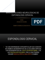 Espondilosis Cervical