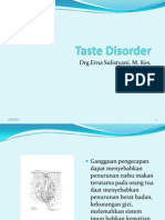 Taste Disorder