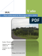 Plan Ambiental de Nicaragua para Los Años 2001-2005