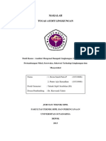 Download Contoh Audit Lingkungan by Punto Ajie Ramadhan SN170132305 doc pdf