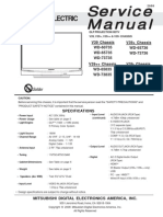 Mitsubishi v39 Wd60735 Service Manual