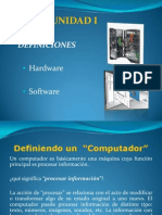 UNIDAD I Hardware Software 2