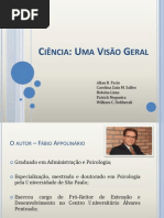 Ciência - Uma Visão Geral