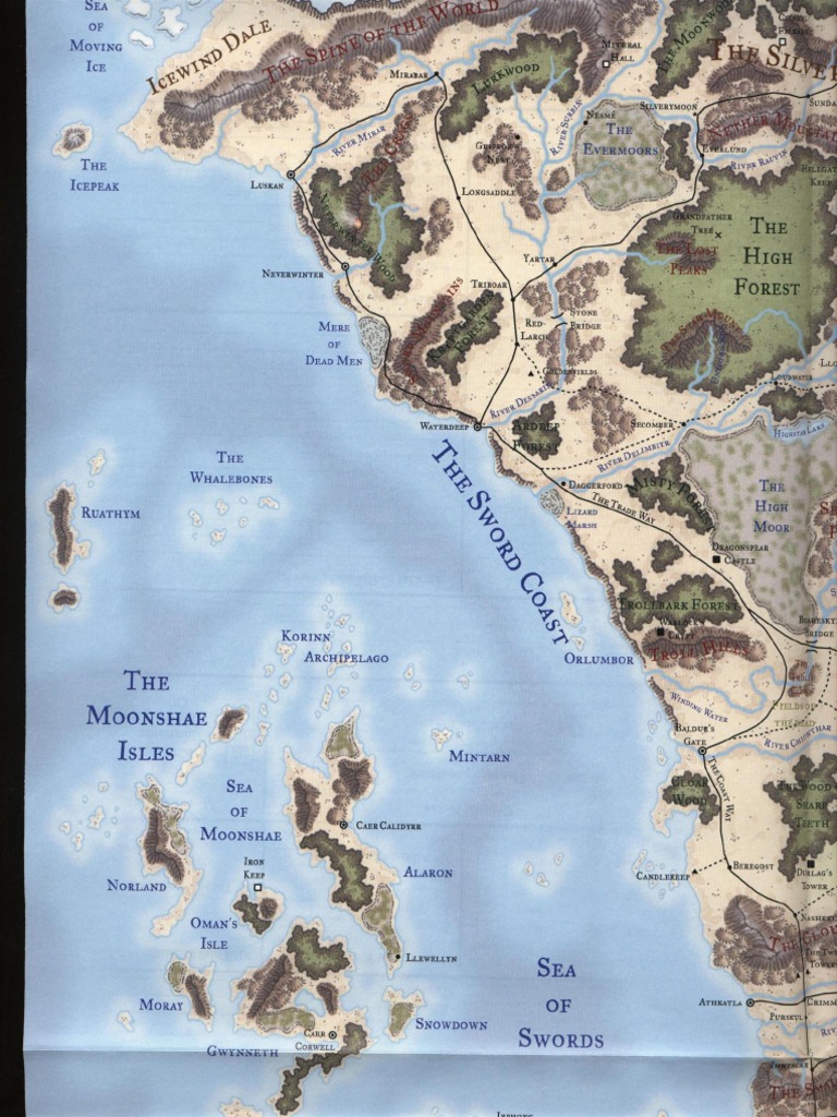 Forgotten Realms - Maps D&D 3.5 | Fantasy Role Playing Games | Dungeons