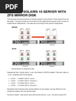 Cloning Solaris 10 Server With ZFS Mirror Disk