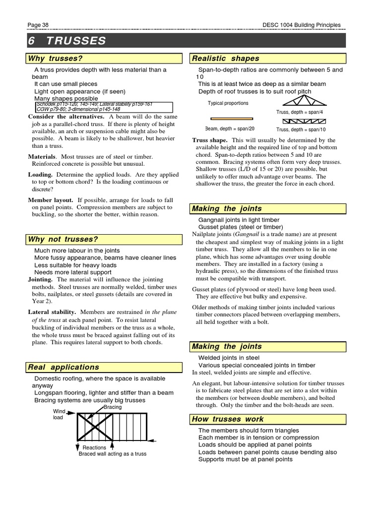 Steel Trusses | PDF