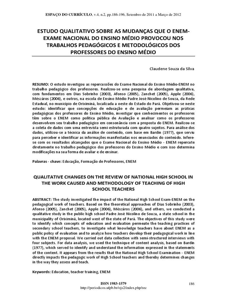 Entrevista Semi Estruturada De Avaliação De Fundamentação Psicodinâmica Proposta
