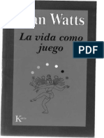 Alan Watts La Vida Como Juego